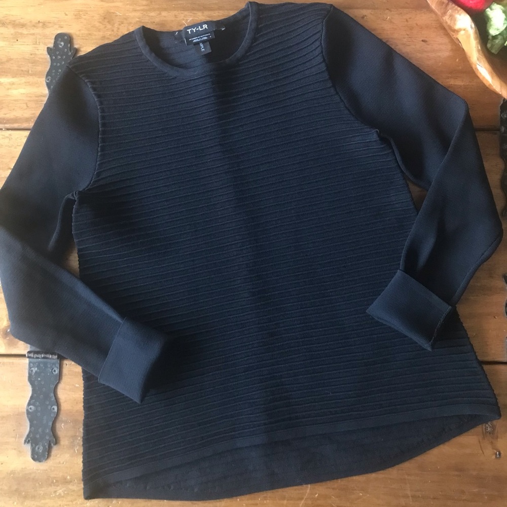 TY-LR Anthropologie Ribbed A-line Pullover Sweater Sample Australia Sz Small S